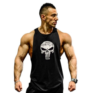 Fitness Tank Top Men Bodybuilding 2017 Clothing Fitness Men Shirt Crossfit Vests Cotton Singlets Muscle Top Punisher ZOOTOP BEAR