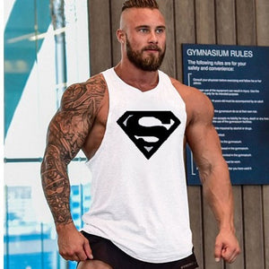 Fitness Tank Top Men Bodybuilding 2017 Clothing Fitness Men Shirt Crossfit Vests Cotton Singlets Muscle Top Punisher ZOOTOP BEAR