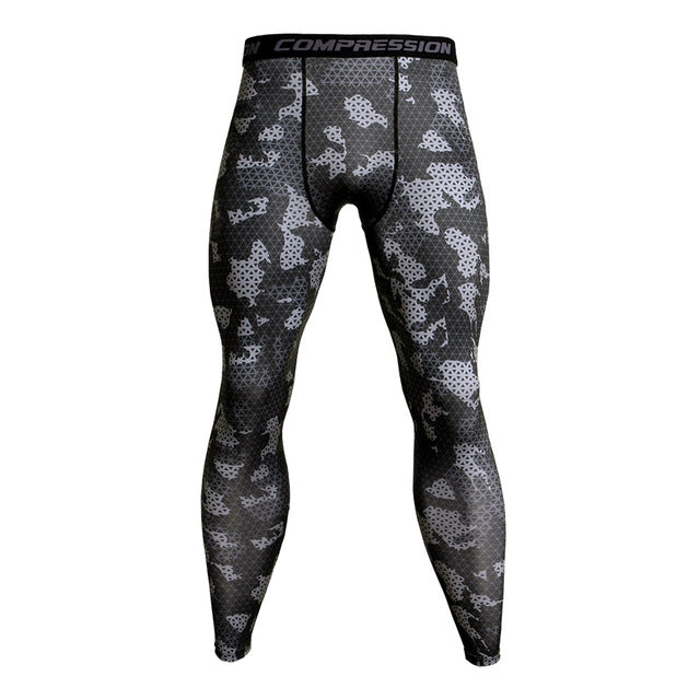 Camouflage Compression Pants Running Tights Men Soccer Training Pants Fitness Sport Leggings Men Gym Jogging Trousers Sportswear