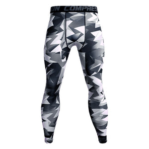 Camouflage Compression Pants Running Tights Men Soccer Training Pants Fitness Sport Leggings Men Gym Jogging Trousers Sportswear