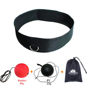 Boxing Reflex Speed Punch Ball Training Hand Eye Coordination with Headband Improve Reaction Muay Thai Gym Exercise Equipment