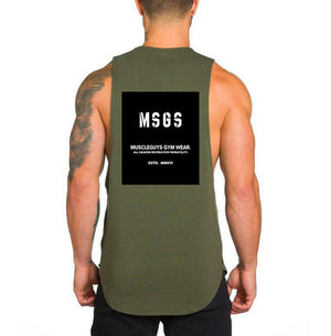 Brand NO PAIN NO GAIN clothing bodybuilding stringer gyms tank top men fitness singlet cotton sleeveless shirt muscle vest