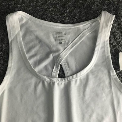 Women Yoga Tank Tops  Quick-dry  Exercise Women's Workout Gym Clothes  Sports T-Shirts  Fitness Top women Shirt sportswear