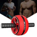 Abdominal Exercise Wheel Abdominal Rollers Exerciser Fitness Workout Gym Great For Arms, Back, Belly Core Trainer