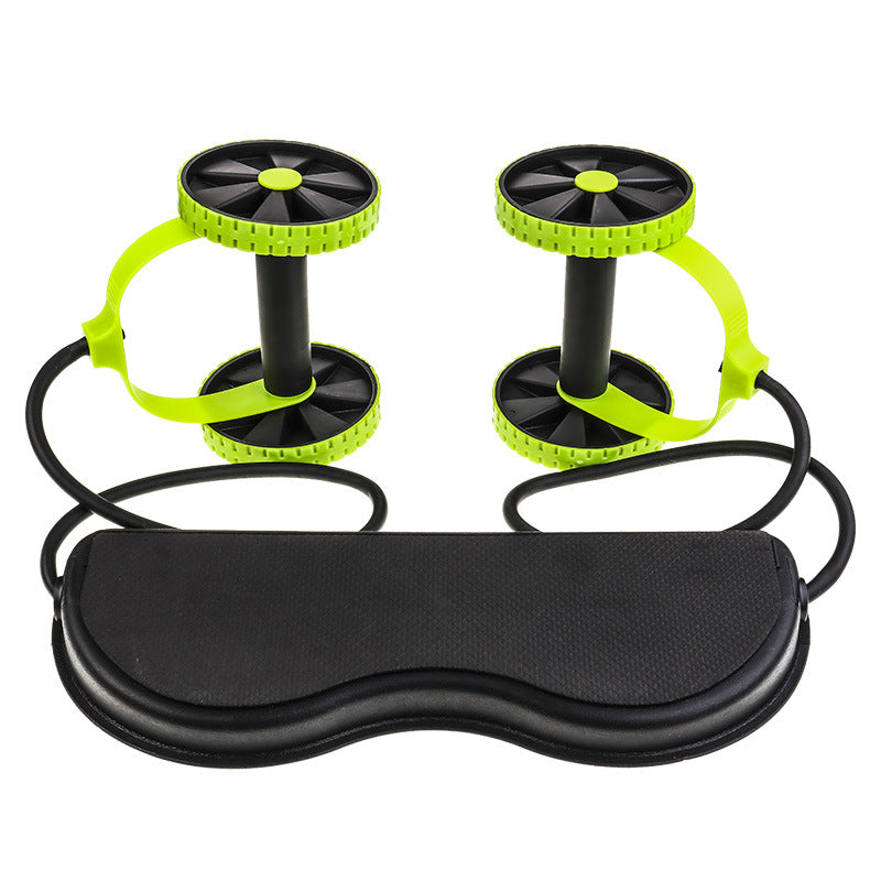 Ab Roller Wheel Abdominal Muscle Trainer Wheel Arm Waist Leg Exercise Multi-functional Exercise Gym Fitness Equipments With Bag