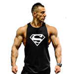 Skull Bodybuilding Stringer Tank Tops men Gyms Stringer Shirt Fitness Tank Top Men Gyms Clothing Cotton Vest hoodies