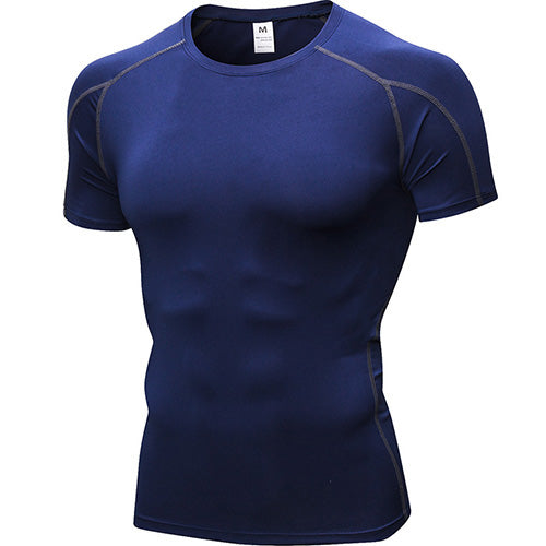 Hot Quick Dry Compression Sport Shirt men Running Fitness t Shirt Tight rashgard Soccer Basketball Jersey Gym Demix Sportswear