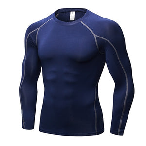 Hot Quick Dry Compression Sport Shirt men Running Fitness t Shirt Tight rashgard Soccer Basketball Jersey Gym Demix Sportswear