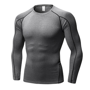 Hot Quick Dry Compression Sport Shirt men Running Fitness t Shirt Tight rashgard Soccer Basketball Jersey Gym Demix Sportswear