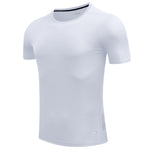 Shirt Homme Running Men Designer Quick Dry T-Shirts Running Slim Fit Tops Tees Sport Men 's Fitness Gym T Shirts Muscle Tee 2018