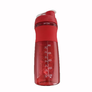 760ML Sports Shaker Bottle With Whisk Ball Sports Whey Protein Powder Water Bottle Fitness Gym BPA-Free Powerful Leakproof